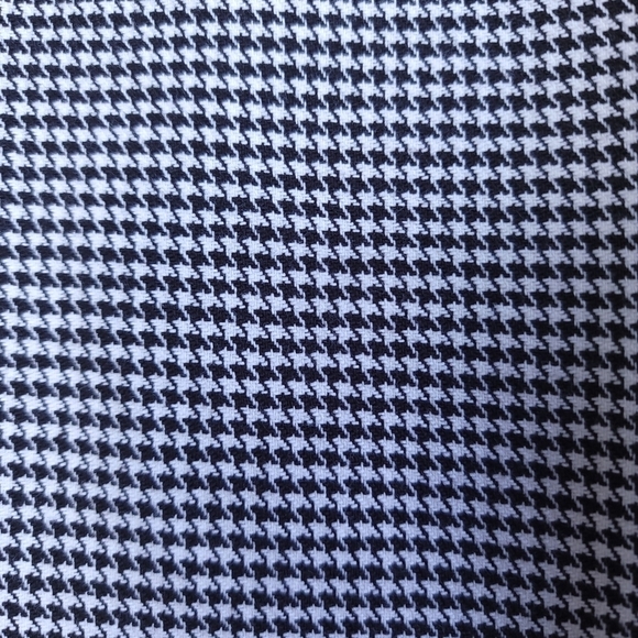 Vintage 90s Lee Houndstooth Tapered Leg Trouser Pants Black White Plus 16 - Picture 13 of 16